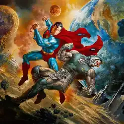 Superman and Darksied